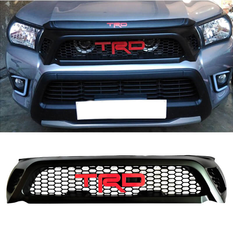 Βλησαρούλης Car Center - Μάσκα Για Toyota Hilux 2015+ Revo Μαύρο Χρώμα TRD