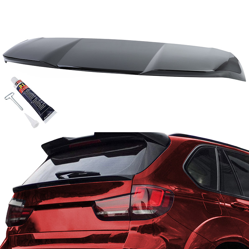 Βλησαρούλης Car Center - Αεροτομή Οροφής Για Bmw X5 F15 13-18 M-Performance Look Από Abs Πλαστικό Βαμμένη Μαύρο Γυαλιστερό