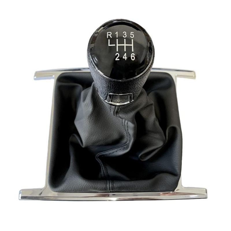 Βλησαρούλης Car Center - Πόμολο Λεβιέ Ταχυτήτων Με Φυσούνα Μαρκέ Μαύρο Για VW Amarok Με 6 Ταχύτητες