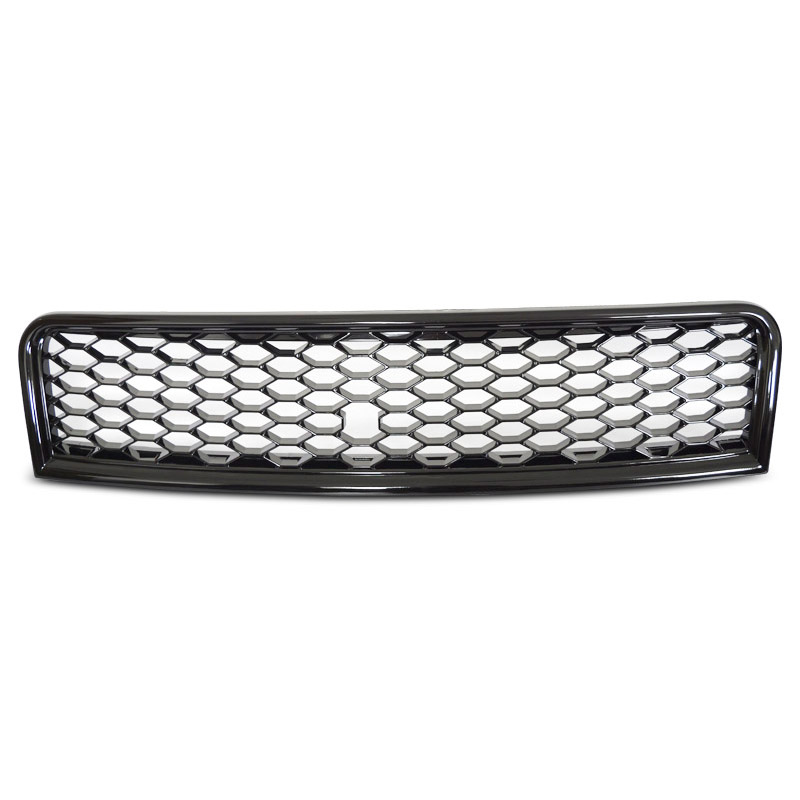 Βλησαρούλης Car Center - Μάσκα Για Audi A4 B6 8E 00-04 RS-Look Κυψελωτή Χωρίς Σήμα Γυαλιστερό Μαύρο 1 Τεμάχιο