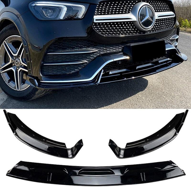 Βλησαρούλης Car Center - Μπροστινό Spoiler Για Mercedes-Benz GLE C167 / W167 / V167 19-23 Amg Line Μαύρο Γυαλιστερό 3 Τεμάχια