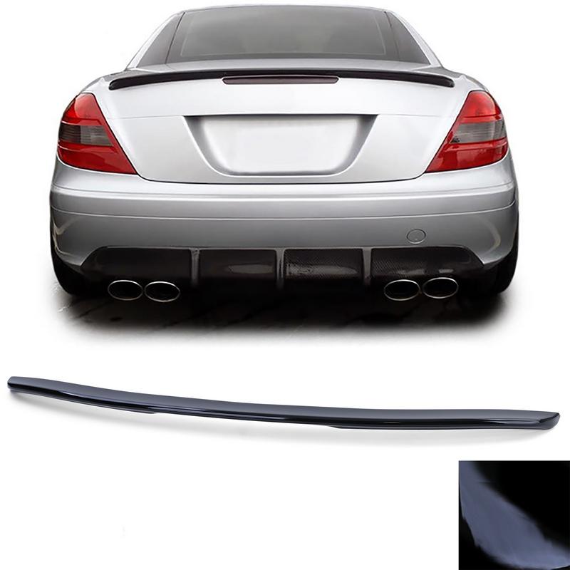 Βλησαρούλης Car Center - Αεροτομή Πορτ Παγκάζ Για Mercedes-Benz SLK R171 04-10 Amg Look Lipspoiler Από Abs Πλαστικό Βαμμένη Γυαλιστερό Μαύρο