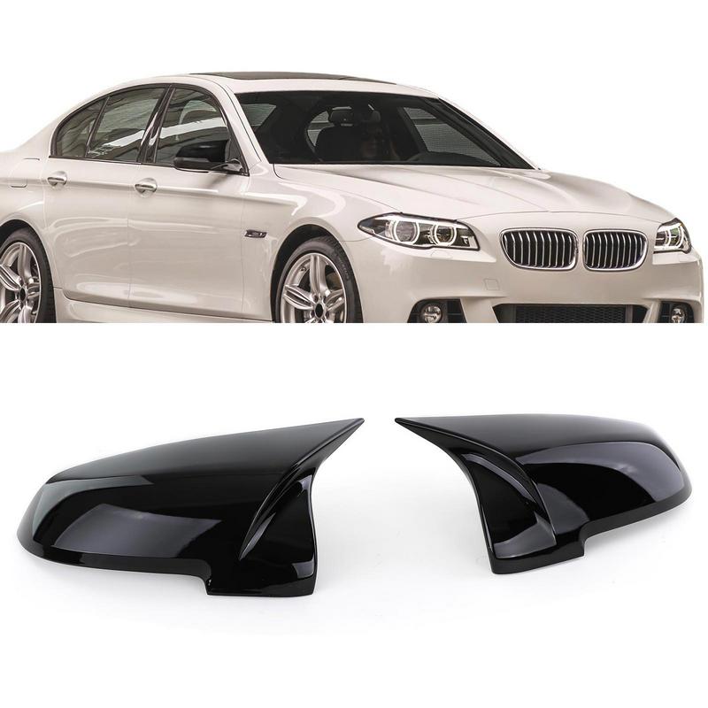 Βλησαρούλης Car Center - Καπάκια Καθρεφτών Για Bmw 5 F10 / F11 LCI (Facelift), 6 F06, F12, F13, 7 F02, F03, F04, 14-18 M4 Look Γυαλιστερό Μαύρο 2 Τεμάχια