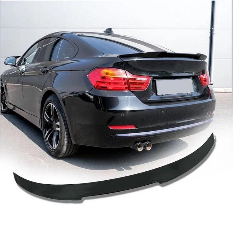 Βλησαρούλης Car Center - Αεροτομή Πορτ Παγκάζ Για Bmw 4 F36 13-17 4D Grand Coupe M4 Look Lipspoiler Γυαλιστερή Μαύρη Από Πολυουρεθάνη