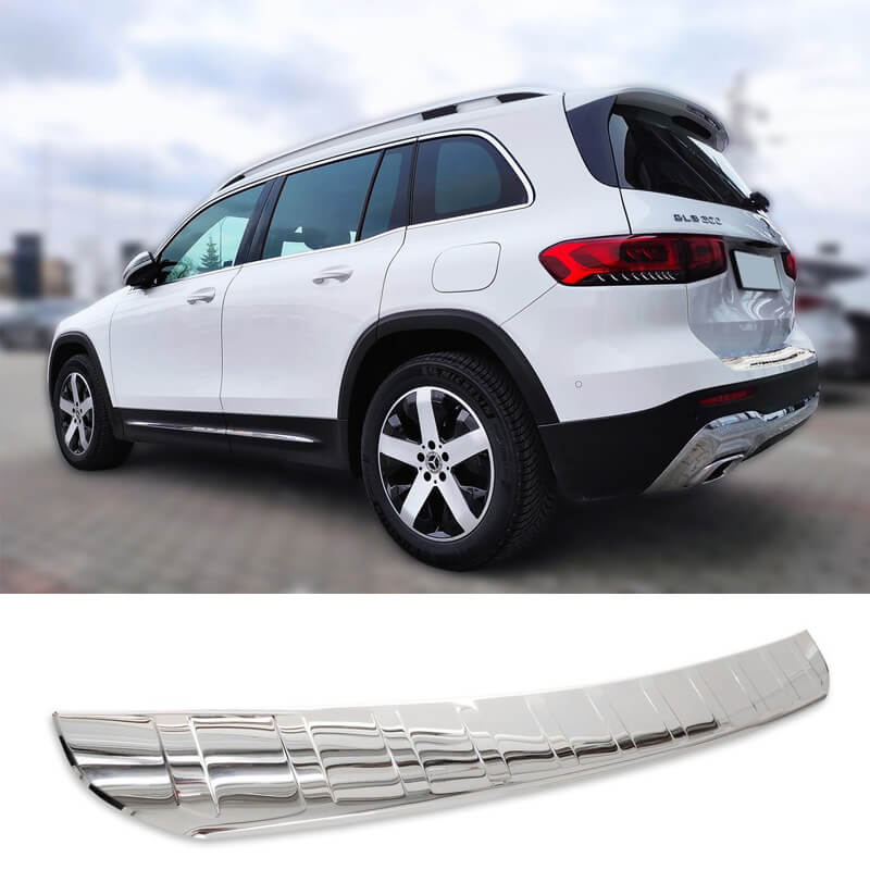 Βλησαρούλης Car Center - Προστατευτικό Πίσω Προφυλακτήρα Για Mercedes-Benz GLB X247 19+ Από Ανοξείδωτο Ατσάλι (Steel)