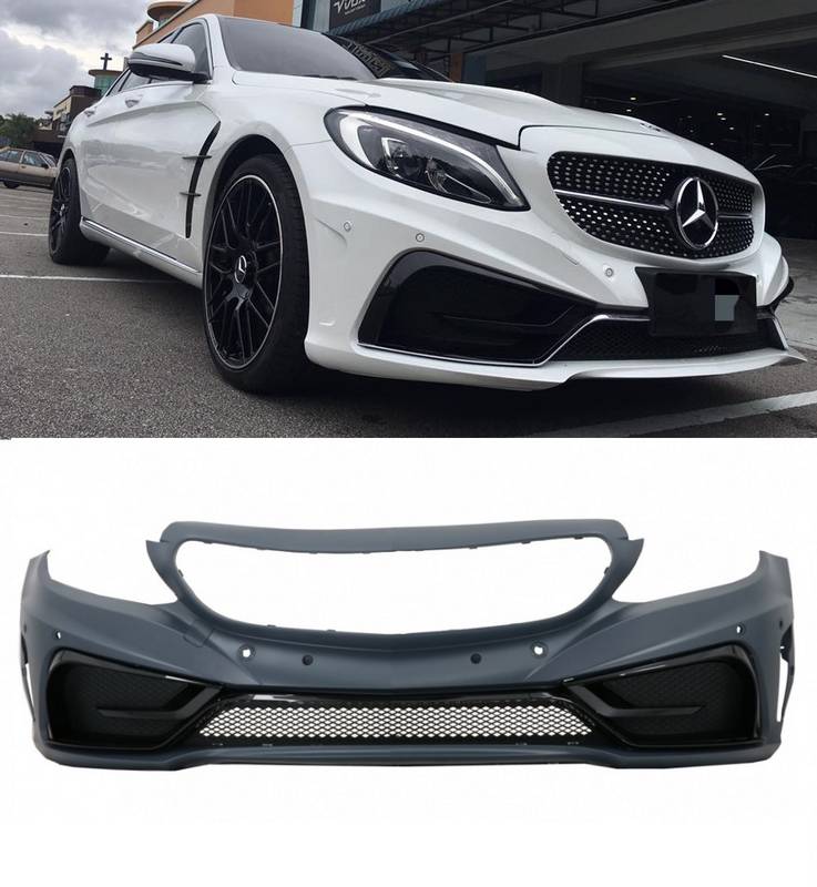 Βλησαρούλης Car Center - Μπροστινός Προφυλακτήρας Για Mercedes-Benz C-Class C205/W205 14-21 Carlsson Look