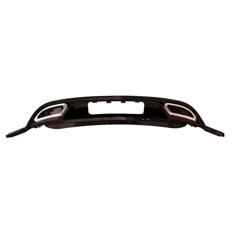 Βλησαρούλης Car Center - Diffuser Πίσω Προφυλακτήρα Για VW Golf VI (6) 08-12 Golf 7.5 R-Line Look Από Abs Πλαστικό 1 Τεμάχιο