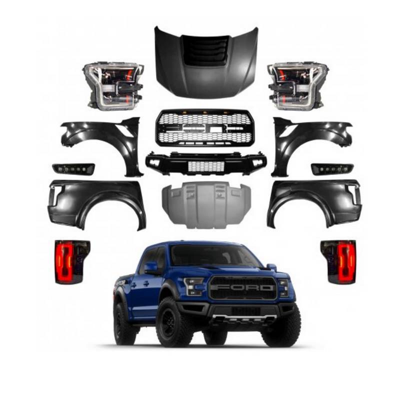 Βλησαρούλης Car Center - Body Kit Για Ford Ranger (T6/T7/T8) 2012-2022 Μετατροπή Σε F150 Facelift
