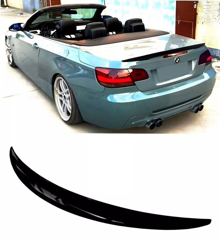 Βλησαρούλης Car Center - Αεροτομή Πορτ Παγκάζ Για Bmw 3 E93 05-11 Cabrio M-Performance Look Lipspoiler Από Abs Πλαστικό Μαύρη Γυαλιστερή