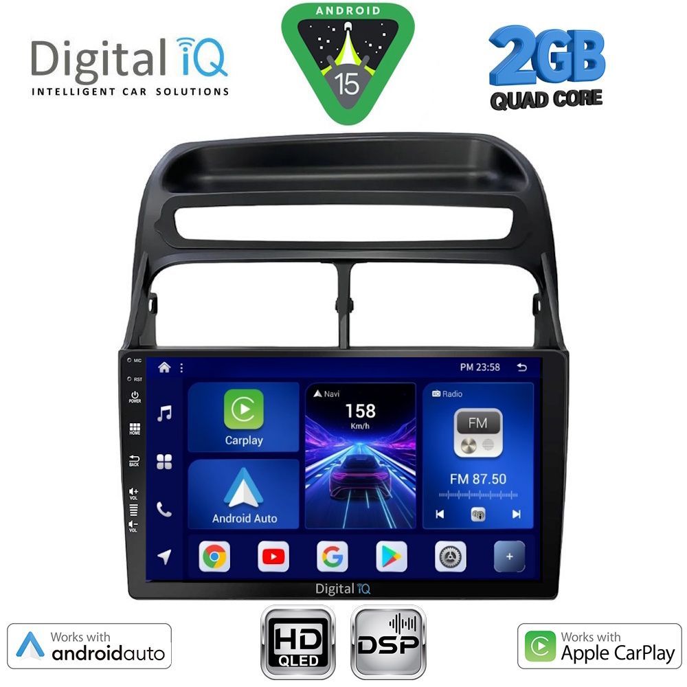 Βλησαρούλης Car Center - DIGITAL IQ BXC 3129_CPAA (9inc) MULTIMEDIA TABLET for FIAT LINEA mod. 2007-2011