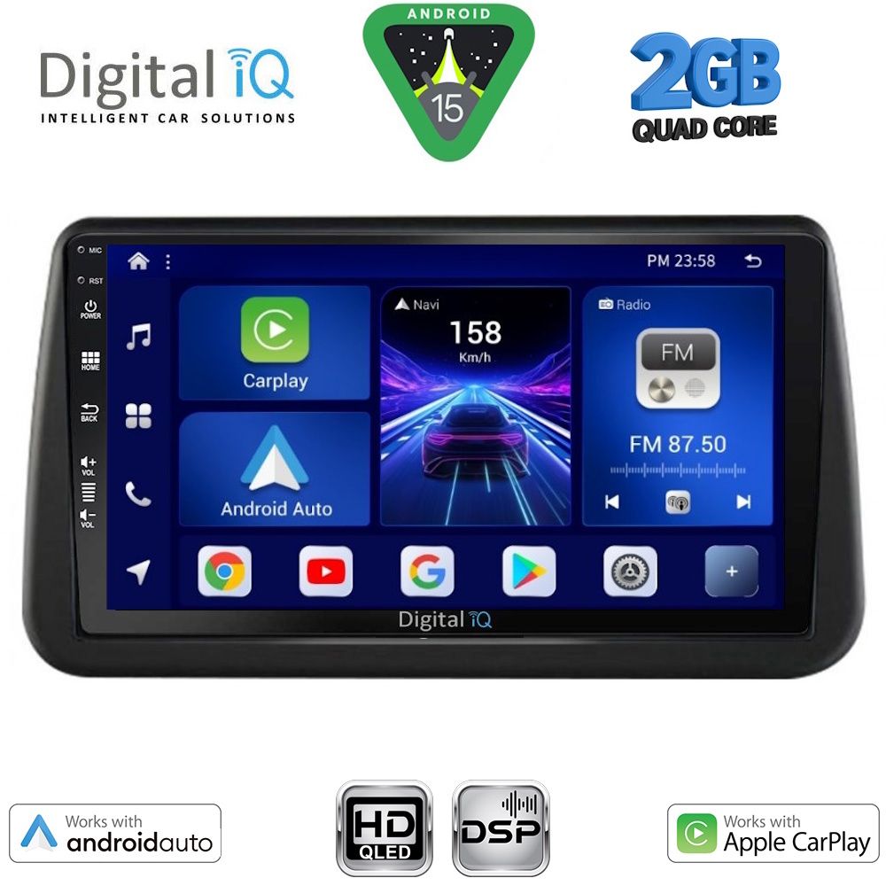 Βλησαρούλης Car Center - DIGITAL IQ BXC 3494_CPAA (9inc) MULTIMEDIA TABLET for OPEL MERIVA mod. 2010-2017