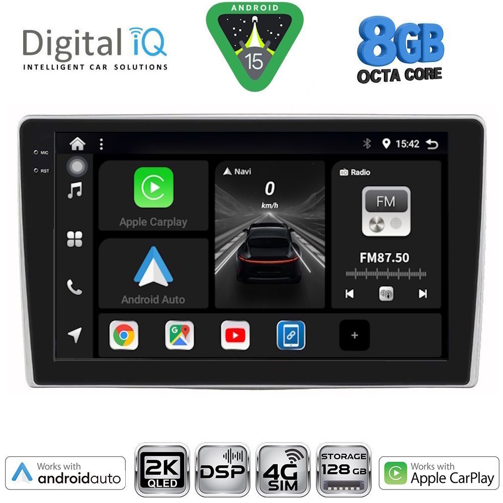 Βλησαρούλης Car Center - DIGITAL IQ BXF 11028_CPAA (9inc) MULTIMEDIA TABLET for ALFA ROMEO MITO mod. 2008-2018