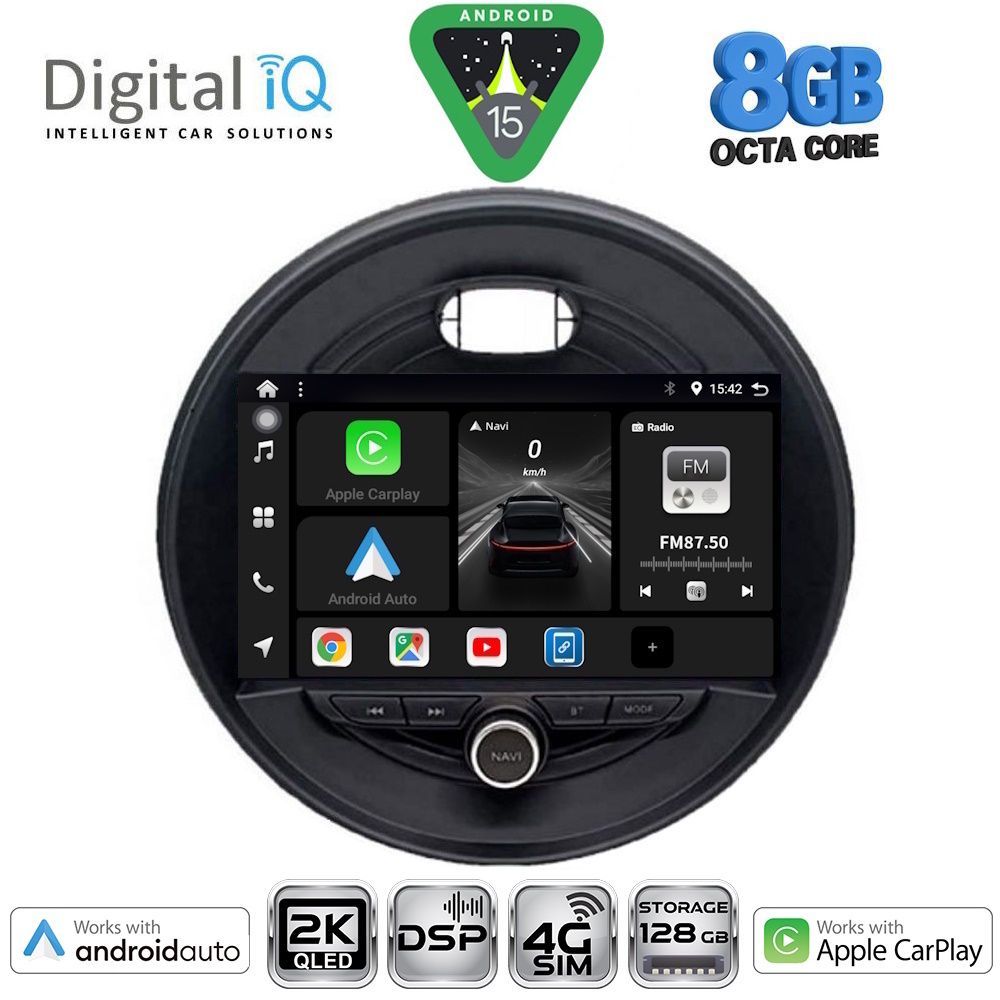 Βλησαρούλης Car Center - DIGITAL IQ BXF 11066_CPAA (9inc) MULTIMEDIA TABLET for MINI COOPER (F55-56-F57) mod. 2015> CLUBMAN (F54) mod. 2015> ROADSTER (F59) mod. 2014> COUNTRYMAN (F60) mod. 2016>