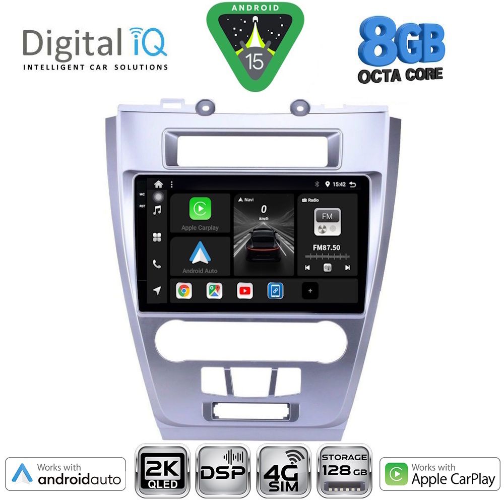Βλησαρούλης Car Center - DIGITAL IQ BXF 11159_CPAA (10inc) MULTIMEDIA TABLET for FORD FUSION mod. 2012-2017