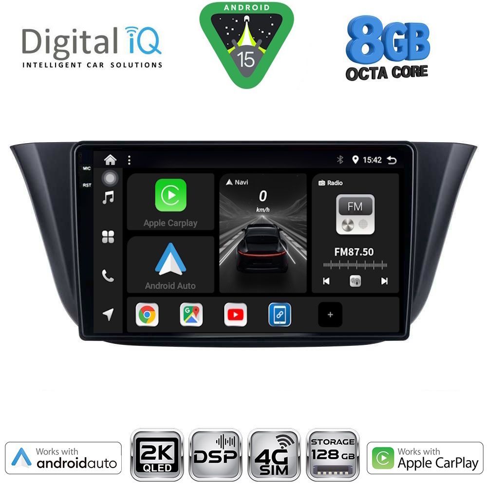 Βλησαρούλης Car Center - DIGITAL IQ BXF 11265_CPAA (9inc) MULTIMEDIA TABLET for IVECO DAILY mod. 2014>