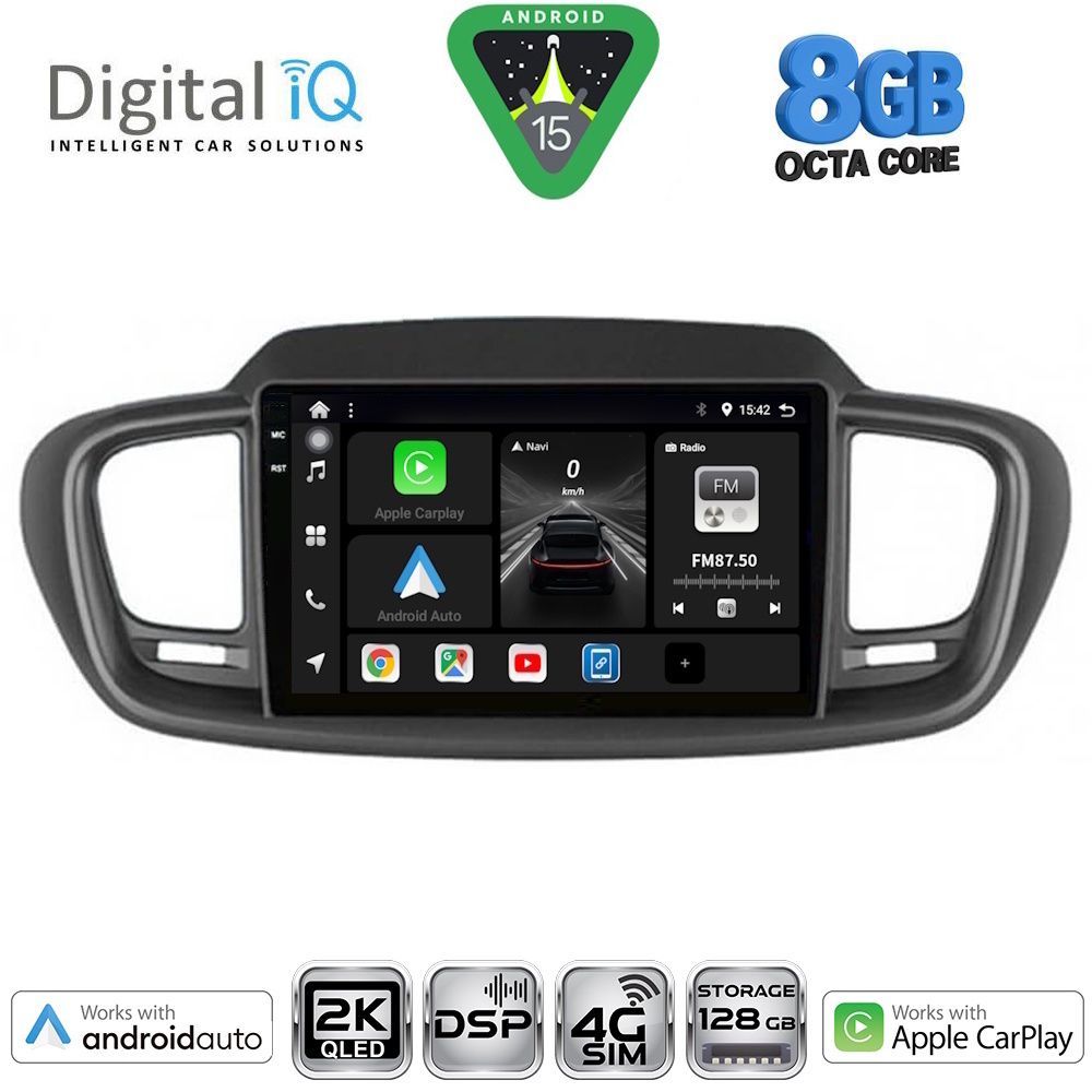 Βλησαρούλης Car Center - DIGITAL IQ BXF 11319_CPAA (10inc) MULTIMEDIA TABLET for KIA SORENTO mod. 2014-2020