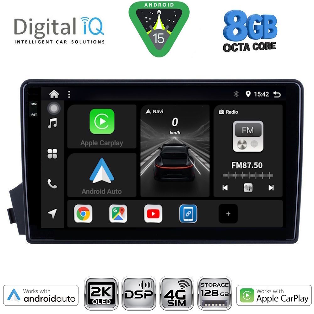Βλησαρούλης Car Center - DIGITAL IQ BXF 11650_CPAA (9inc) MULTIMEDIA TABLET SSANGYANG ACTYON - KYRON mod. 2006-2015