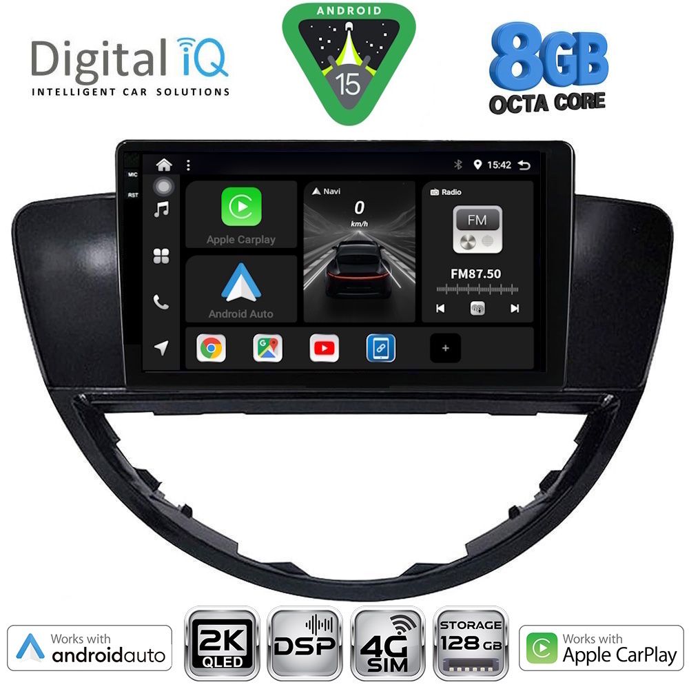 Βλησαρούλης Car Center - DIGITAL IQ BXF 11660_CPAA (9inc) MULTIMEDIA TABLET for SUBARU TRIBECA mod. 2007-2014