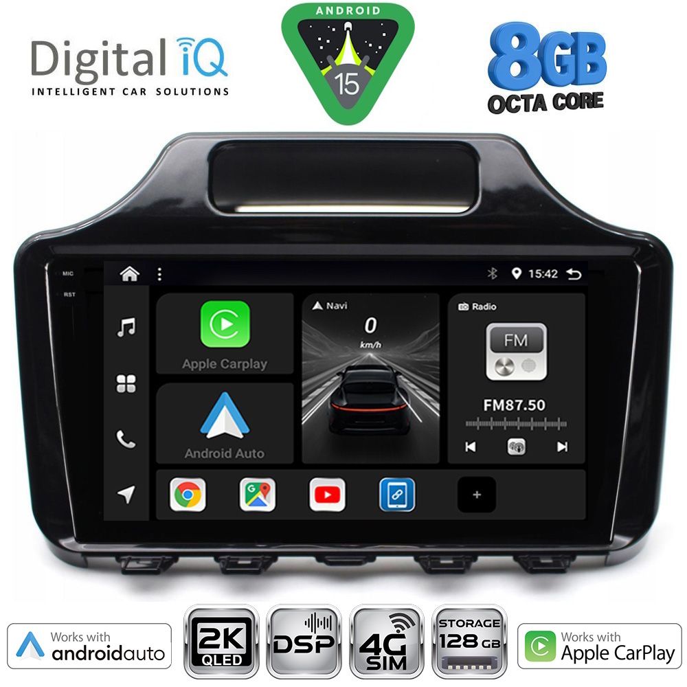 Βλησαρούλης Car Center - DIGITAL IQ BXF 11779_CPAA (9inc) MULTIMEDIA TABLET for TOYOTA IQ mod. 2008> with ORIG. NAVI