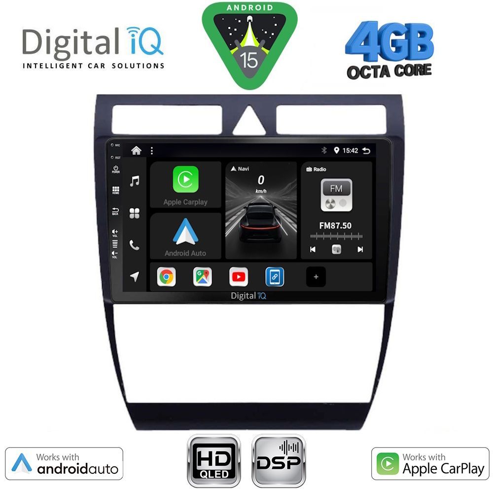 Βλησαρούλης Car Center - DIGITAL IQ BXF 6006_CPAA (9inc) MULTIMEDIA TABLET for AUDI A6 mod. 1998-2005