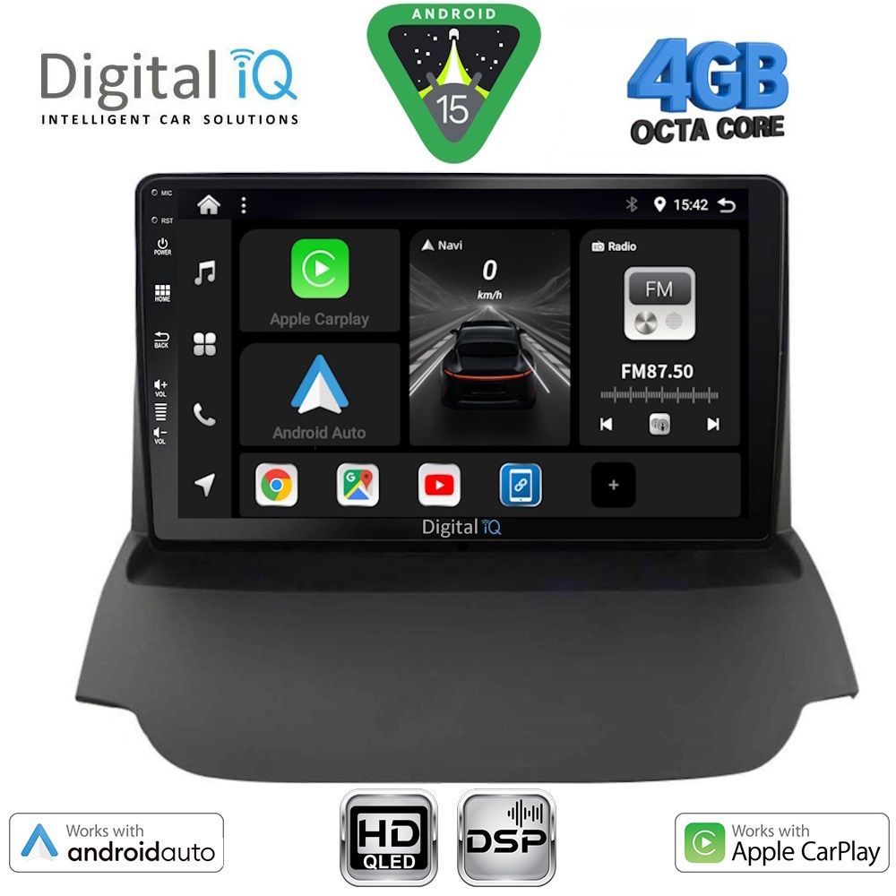 Βλησαρούλης Car Center - DIGITAL IQ BXF 6150_CPAA (9inc) MULTIMEDIA TABLET for FORD ECOSPORT  mod. 2012-2018