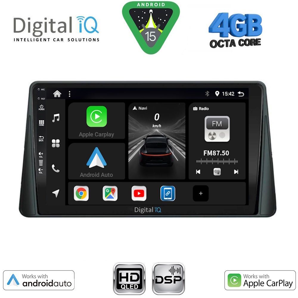 Βλησαρούλης Car Center - DIGITAL IQ BXF 6158_CPAA (9inc) MULTIMEDIA TABLET for FORD FOCUS mod. 2019>