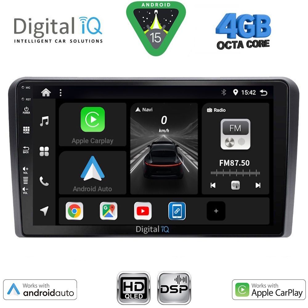 Βλησαρούλης Car Center - DIGITAL IQ BXF 6168RD_CPAA (9inc) MULTIMEDIA TABLET for FORD mod. 2007-2011