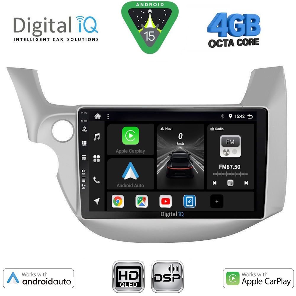 Βλησαρούλης Car Center - DIGITAL IQ BXF 6211_CPAA (10inc) MULTIMEDIA TABLET for HONDA JAZZ mod. 2008-2012