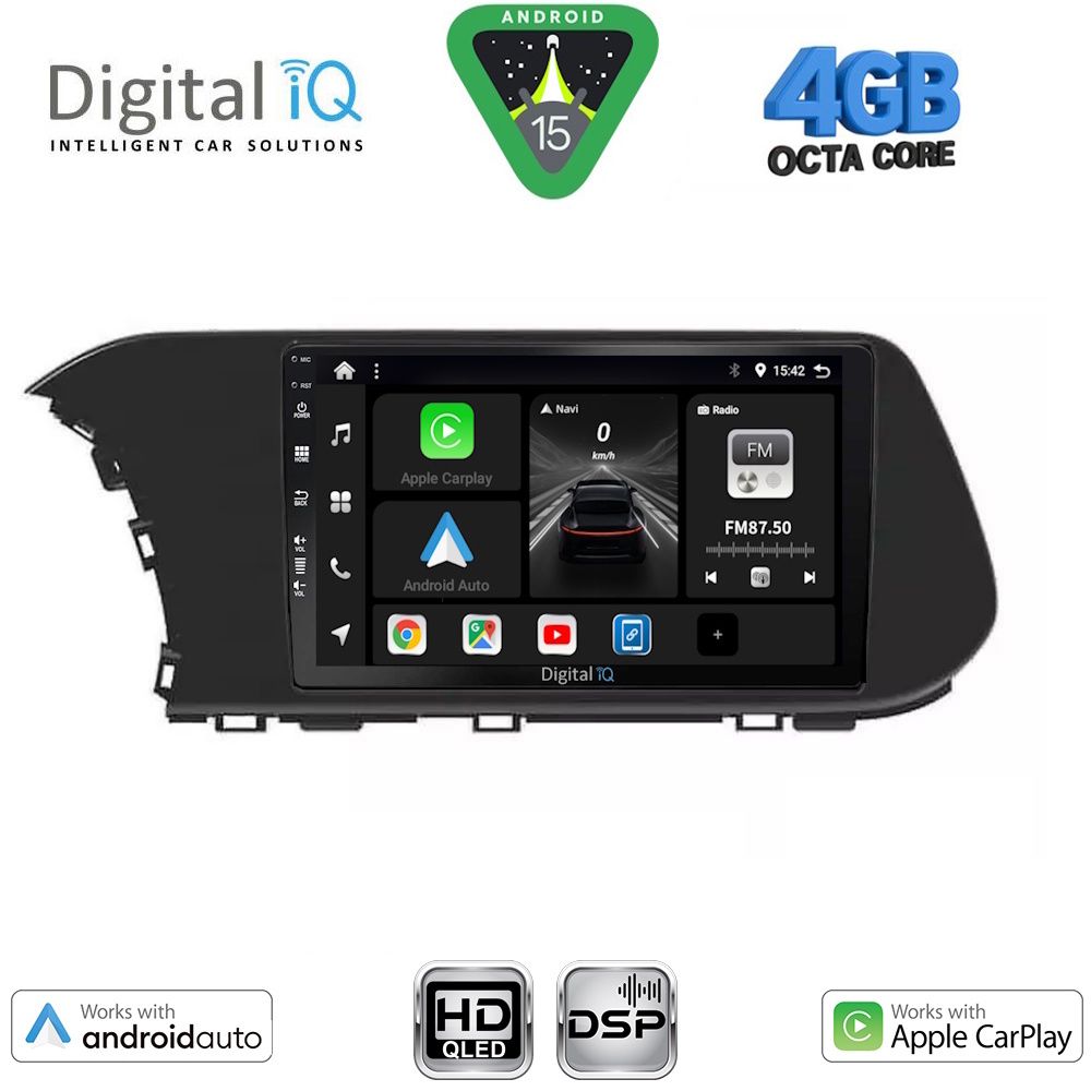 Βλησαρούλης Car Center - DIGITAL IQ BXF 6220_CPAA (10inc) MULTIMEDIA TABLET for HYUNDAI i20 mod. 2021>
