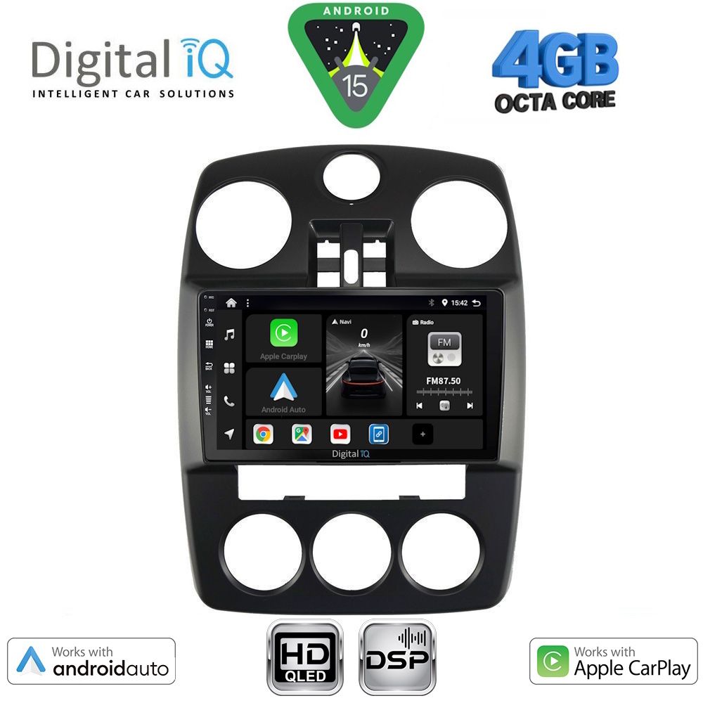 Βλησαρούλης Car Center - DIGITAL IQ BXF 6287_CPAA (9inc) MULTIMEDIA for CHRYSLER PT CRUISER mod. 2005-2010