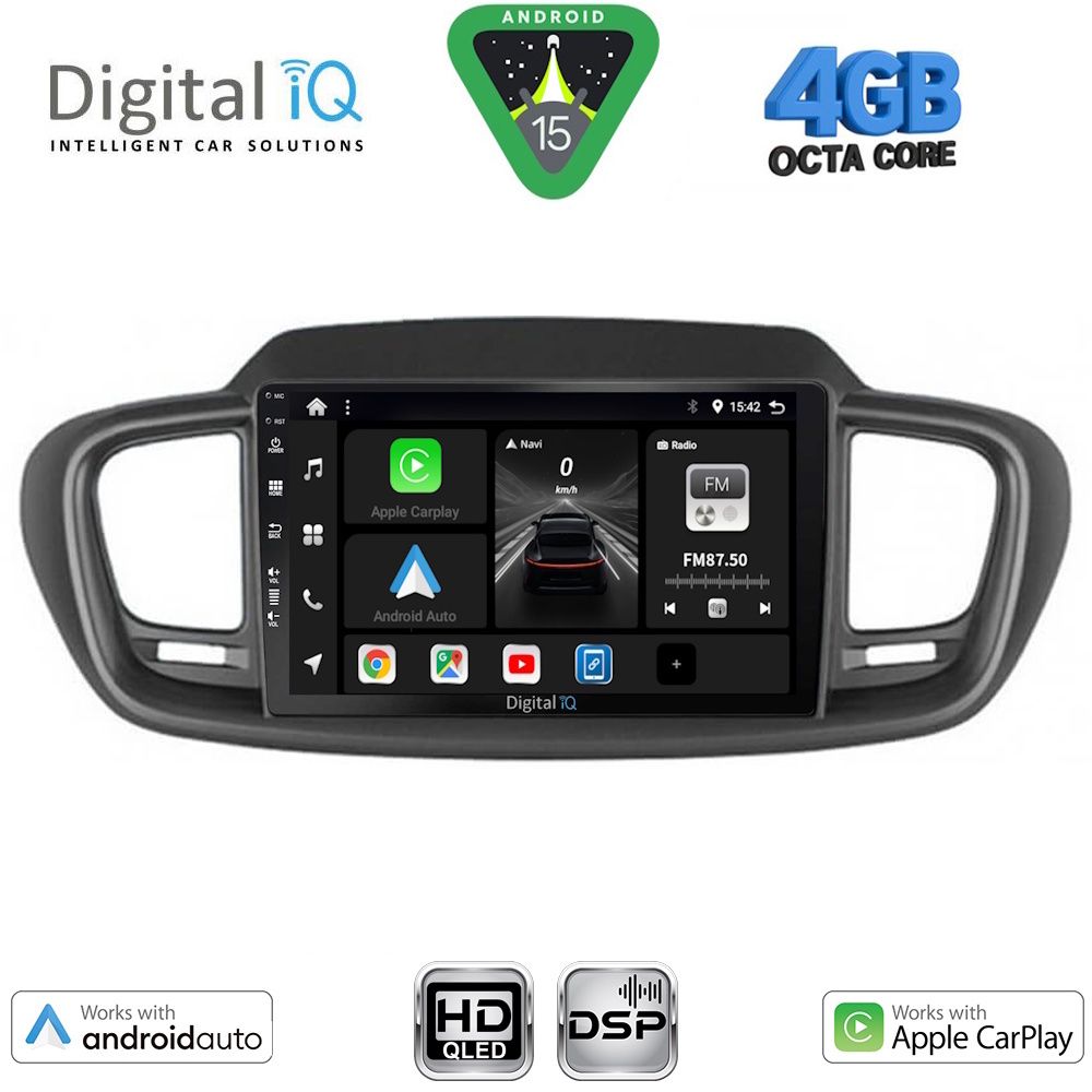 Βλησαρούλης Car Center - DIGITAL IQ BXF 6319_CPAA (10inc) MULTIMEDIA TABLET for KIA SORENTO mod. 2014-2020
