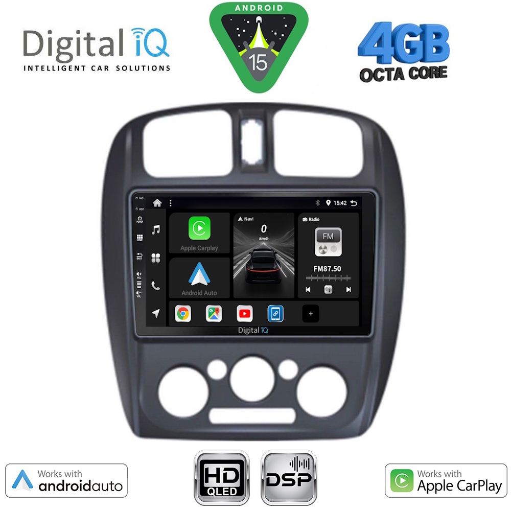 Βλησαρούλης Car Center - DIGITAL IQ BXF 6363_CPAA (9inc) MULTIMEDIA TABLET for MAZDA 323  mod. 1998-2004