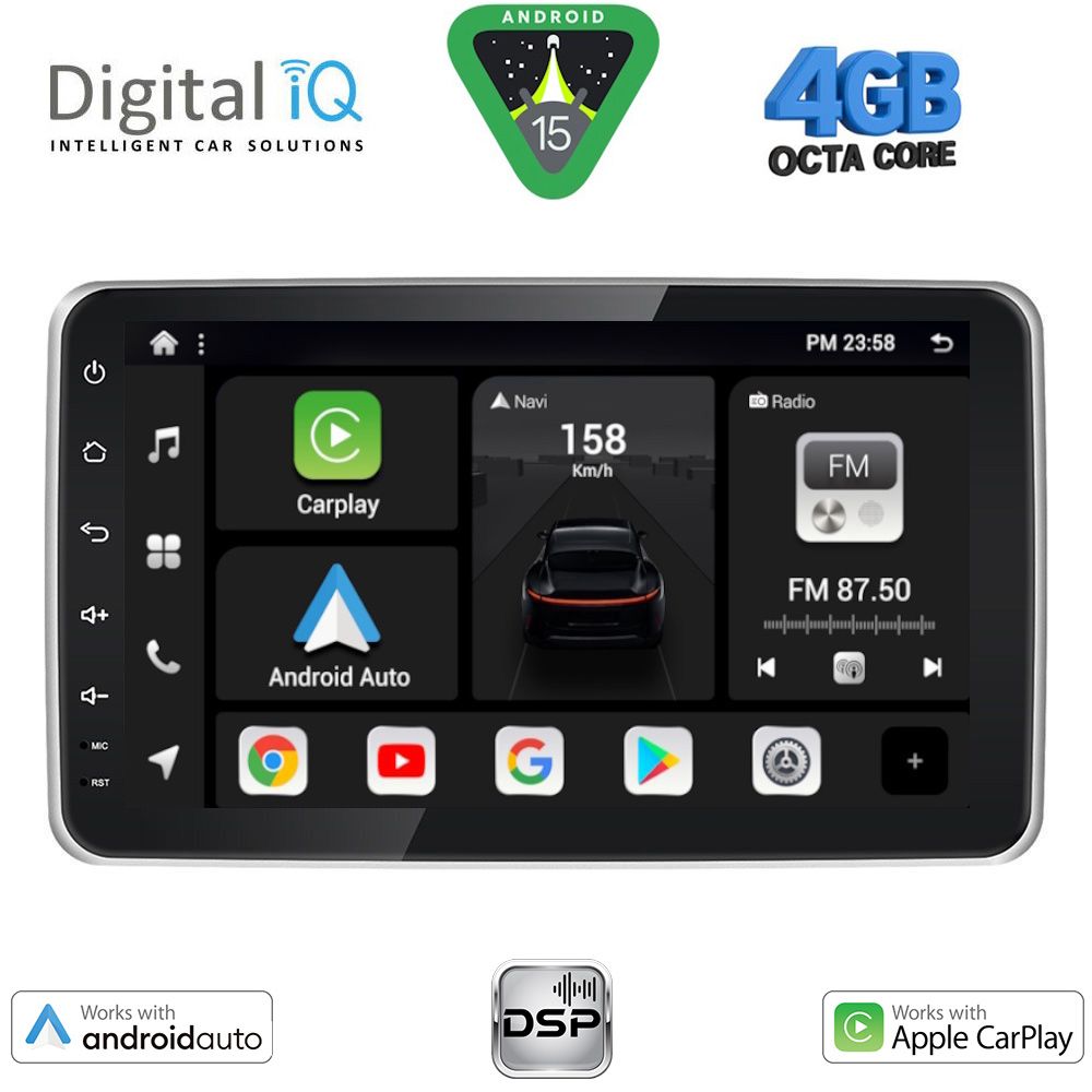 Βλησαρούλης Car Center - DIGITAL IQ BXF 6935_CPAA (9'' DIN) MULTIMEDIA TABLET 1DIN