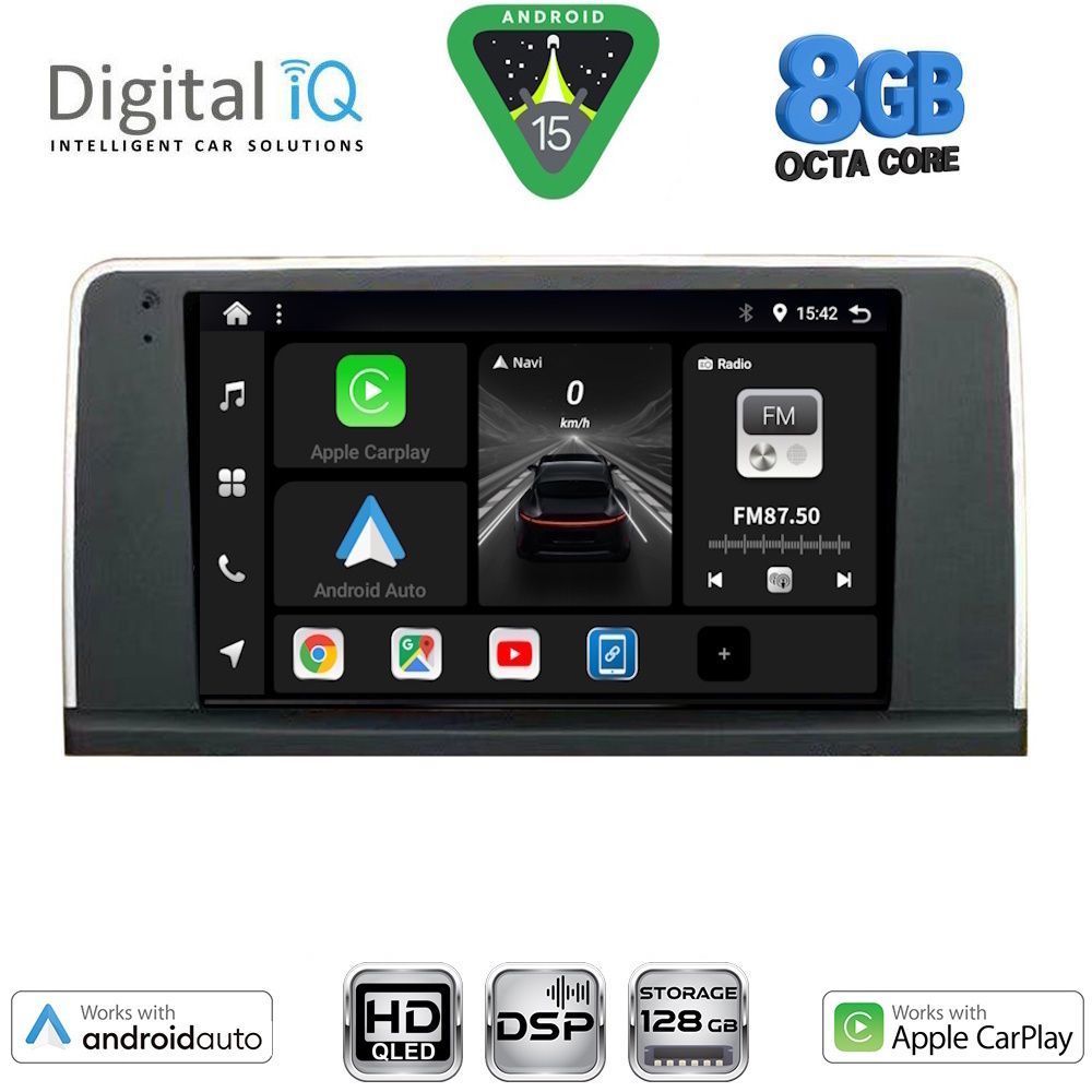 Βλησαρούλης Car Center - DIGITAL IQ BXF 7061_CPAA (9inc) (CIC) MULTIMEDIA TABLET for BMW X5 (E70) – X6 (E71) mod. 2009-2013