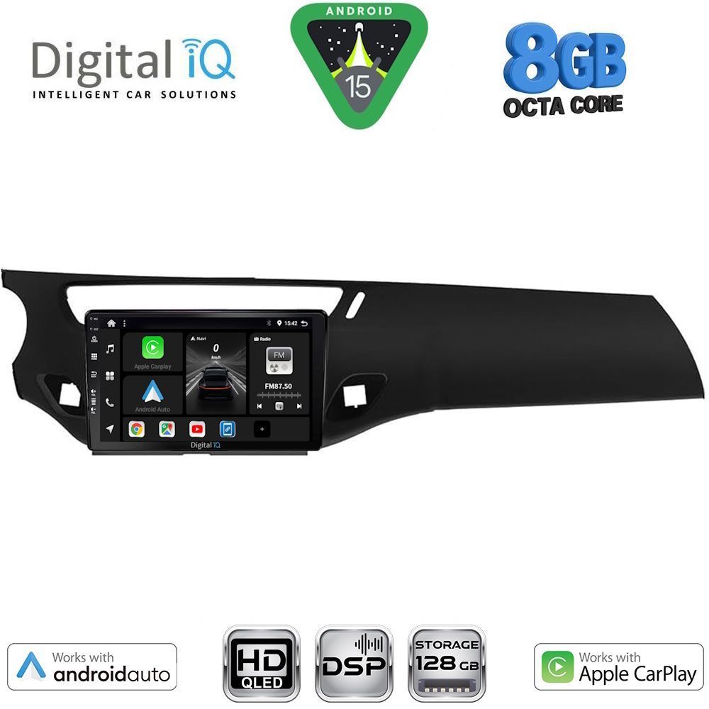 Βλησαρούλης Car Center - DIGITAL IQ BXF 7092_CPAA (9inc) MULTIMEDIA TABLET for CITROEN C3 - DS3 mod. 2009-2016