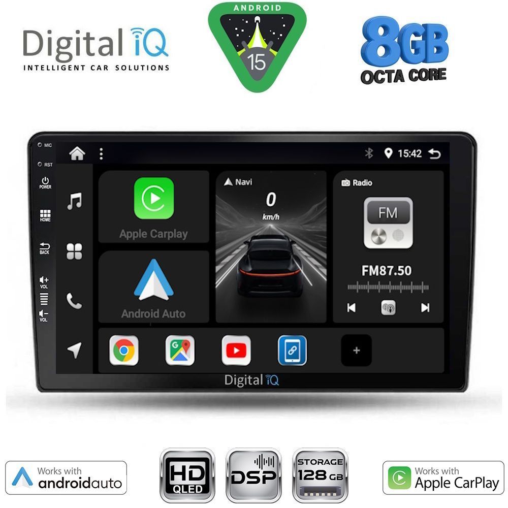Βλησαρούλης Car Center - DIGITAL IQ BXF 7103B_CPAA (9inc) MULTIMEDIA TABLET for DACIA DUSTER mod. 2012-2019