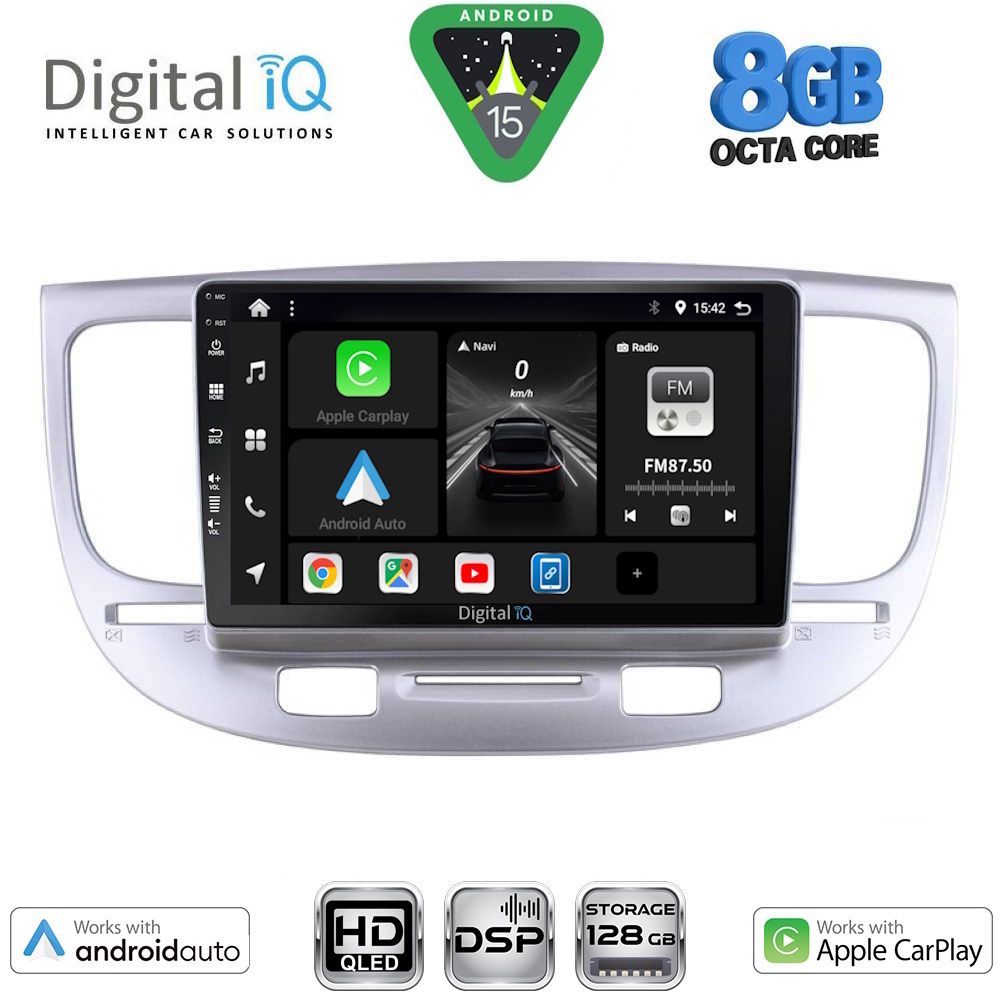 Βλησαρούλης Car Center - DIGITAL IQ BXF 7313_CPAA (9inc) MULTIMEDIA TABLET for KIA RIO mod. 2005-2011
