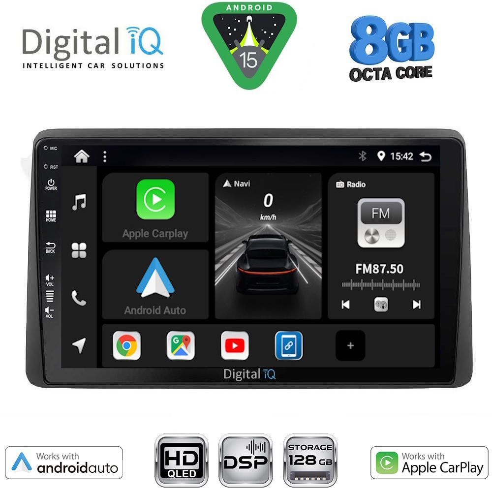 Βλησαρούλης Car Center - DIGITAL IQ BXF 7450_CPAA (10inc) MULTIMEDIA TABLET for NISSAN NAVARA D22 mod. 1998-2004