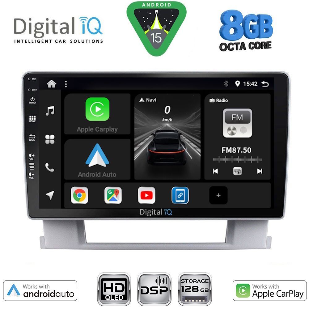 Βλησαρούλης Car Center - DIGITAL IQ BXF 7482_CPAA (9inc) MULTIMEDIA TABLET for OPEL ASTRA J mod.2010-2016