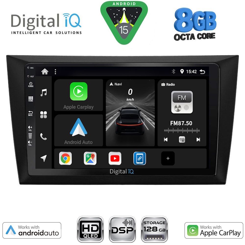 Βλησαρούλης Car Center - DIGITAL IQ BXF 7746_CPAA  (9inc) MULTIMEDIA TABLET for GOLF 6 mod. 2009-2012