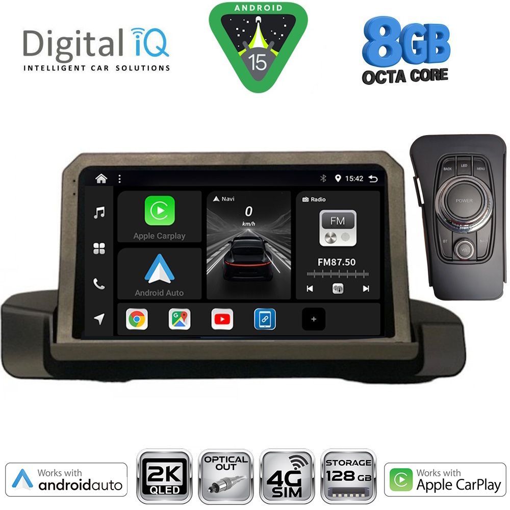 Βλησαρούλης Car Center - DIGITAL IQ BXK 20044_CPAA (9inc) MULTIMEDIA TABLET for BMW S.3 (E90-91-92) mod. 2005-2012