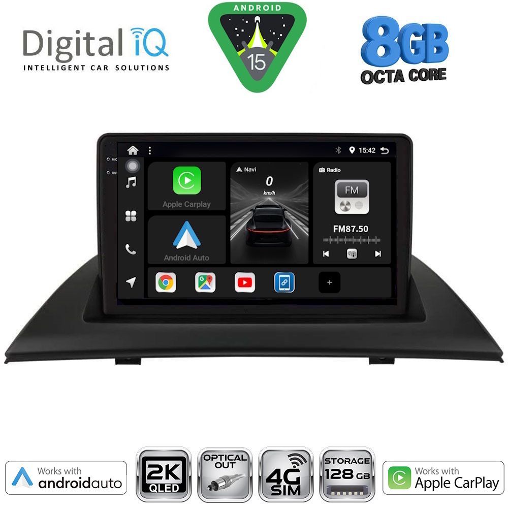 Βλησαρούλης Car Center - DIGITAL IQ BXK 20058_CPAA (9inc) MULTIMEDIA TABLET for BMW X3 (E83) mod. 2003-2010