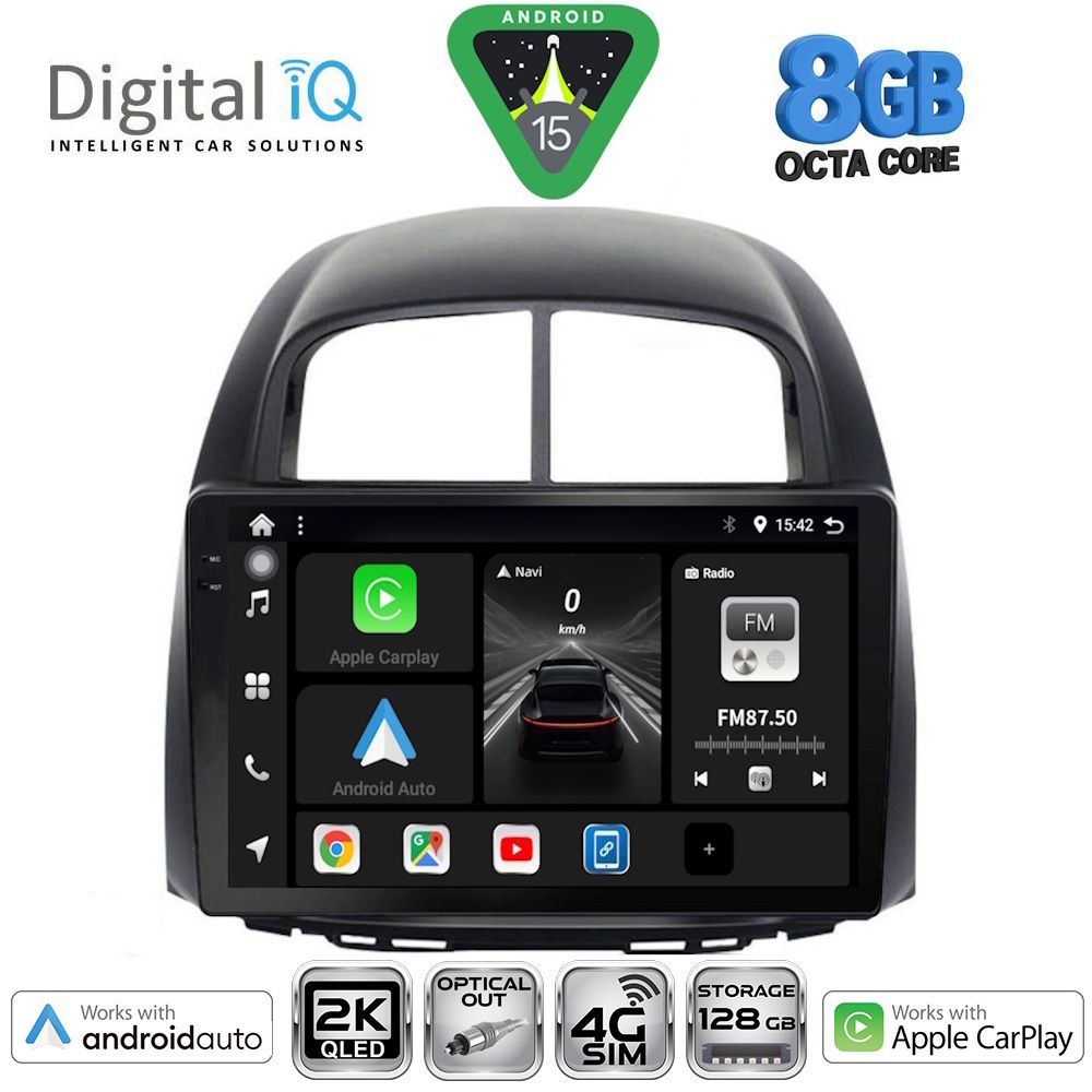 Βλησαρούλης Car Center - DIGITAL IQ BXK 20124_CPAA (10inc) MULTIMEDIA TABLET for DAIHATSU SIRION mod. 2006-2012