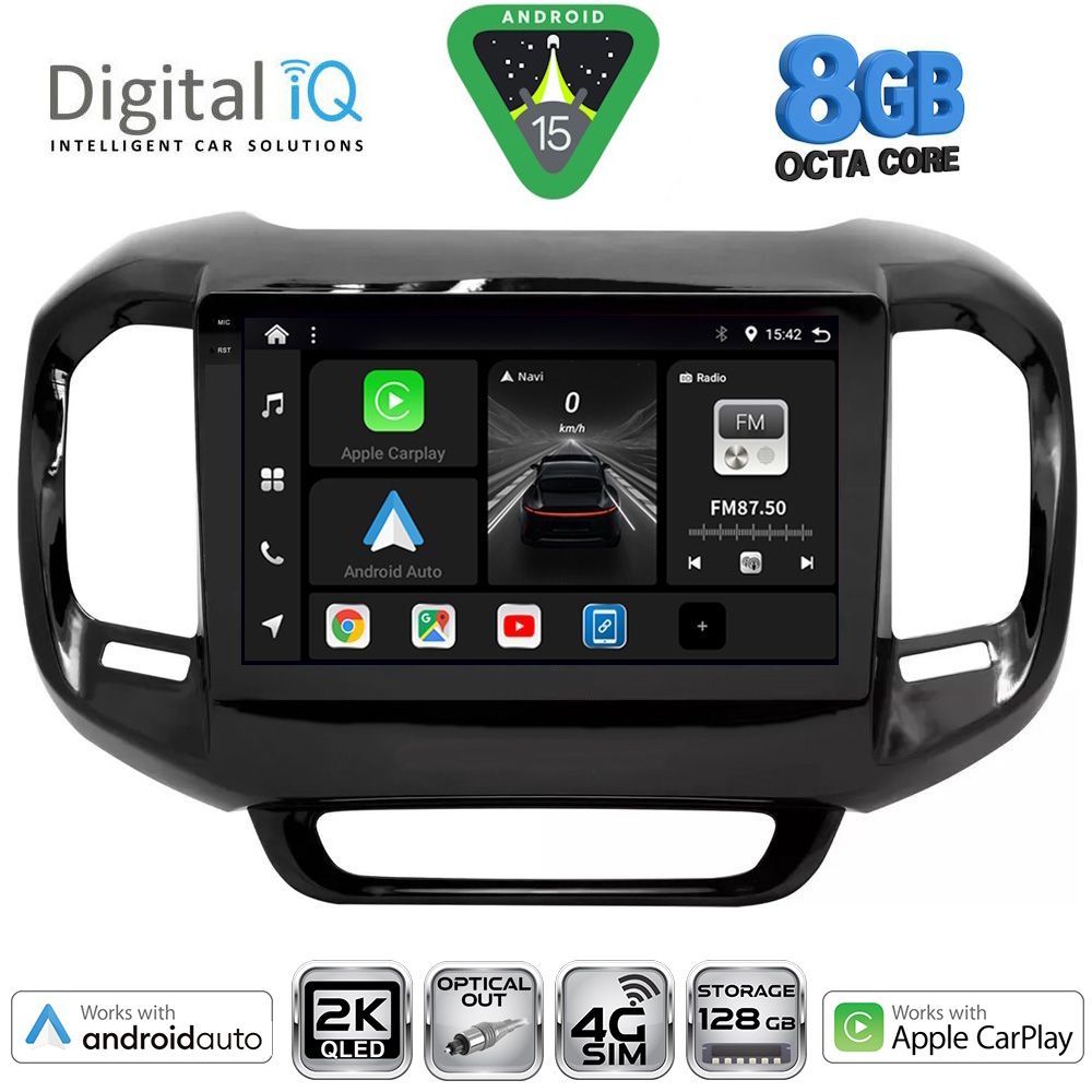 Βλησαρούλης Car Center - DIGITAL IQ BXK 20127_CPAA (9inc) MULTIMEDIA TABLET for FIAT TORO mod. 2017>