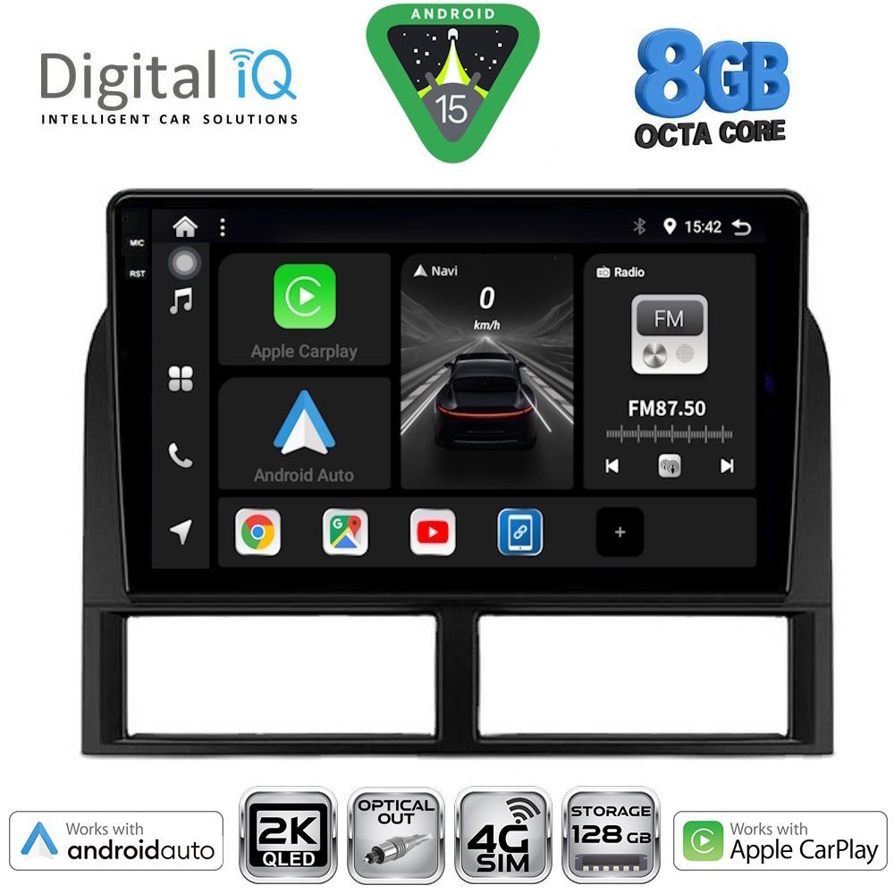 Βλησαρούλης Car Center - DIGITAL IQ BXK 20280_CPAA (9inc) MULTIMEDIA TABLET for JEEP GRAND CHEROKEE mod. 1999-2004