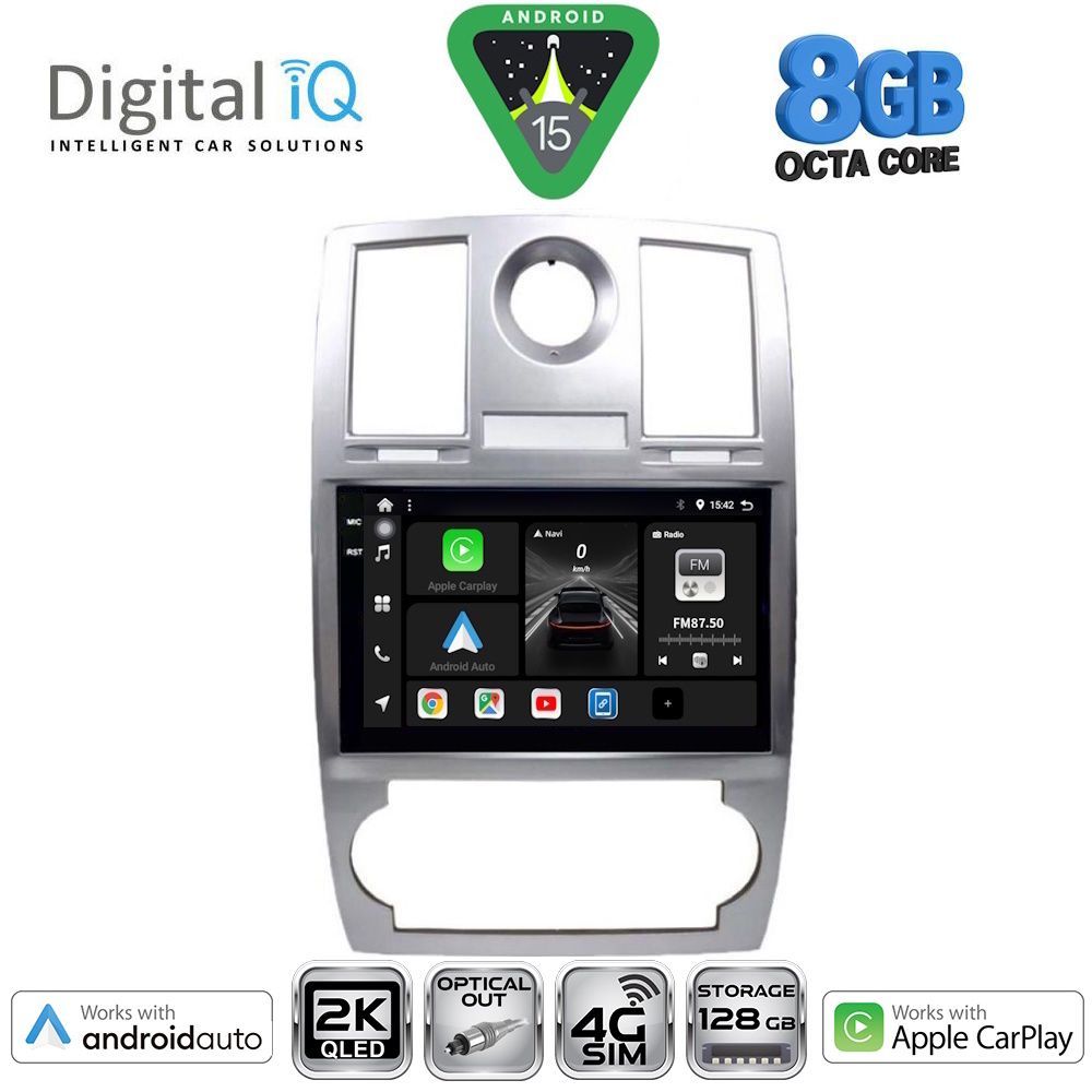 Βλησαρούλης Car Center - DIGITAL IQ BXK 20285_CPAA (9inc) MULTIMEDIA TABLET for CHRYSLER 300C mod. 2005-2010
