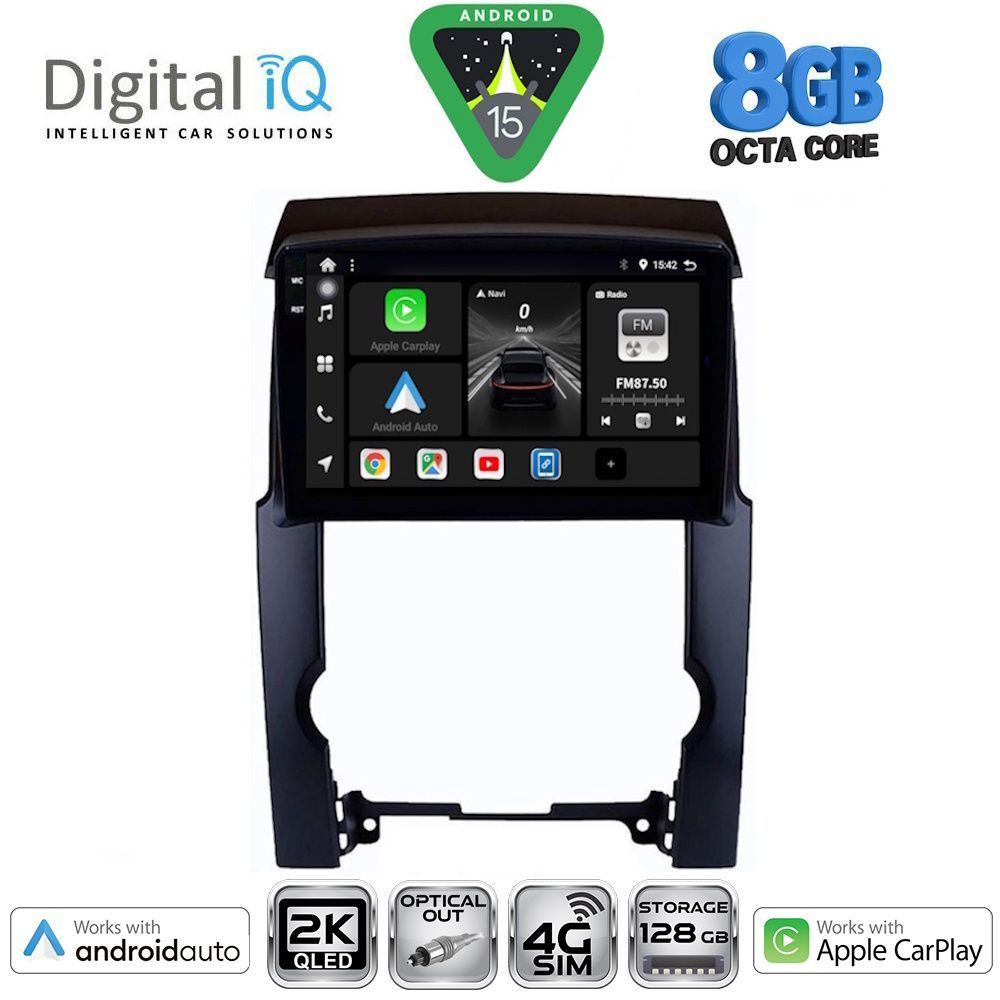 Βλησαρούλης Car Center - DIGITAL IQ BXK 20318_CPAA (10inc) MULTIMEDIA TABLET for KIA SORENTO mod. 2009-2014