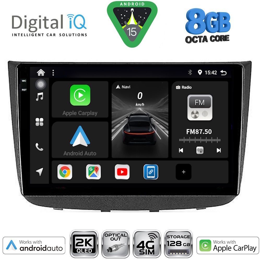 Βλησαρούλης Car Center - DIGITAL IQ BXK 20420_CPAA (10inc) MULTIMEDIA TABLET for MERCEDES VITO - VIANO (W639) mod. 2003-2007