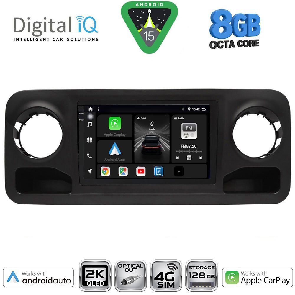 Βλησαρούλης Car Center - DIGITAL IQ BXK 20424_CPAA (10inc) MULTIMEDIA TABLET for MERCEDES SPRINTER mod. 2018>