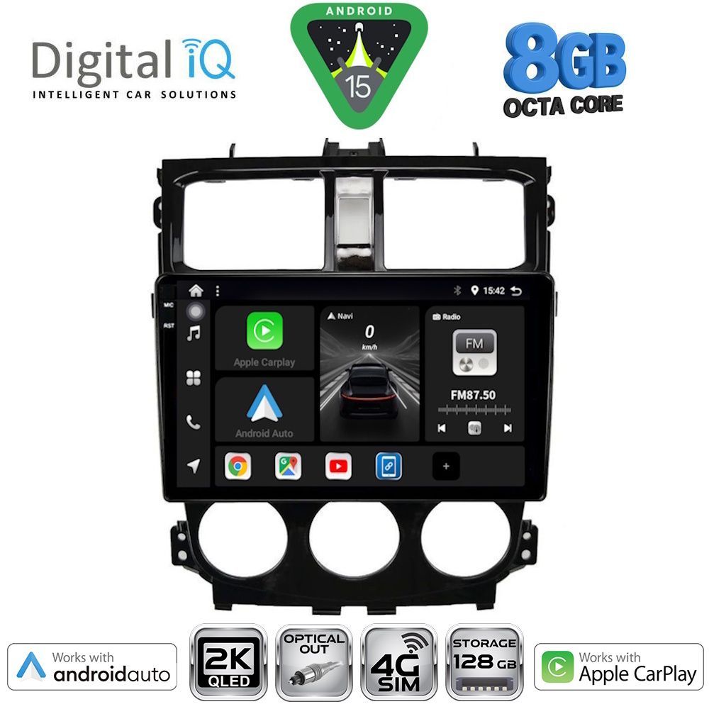 Βλησαρούλης Car Center - DIGITAL IQ BXK 20435_CPAA (9inc) MULTIMEDIA TABLET for MITSUBISHI COLT mod. 2013-2023